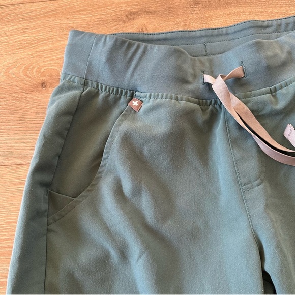 Figs Zamora Jogger Turquoise Pants Scrub XS - Picture 7 of 11